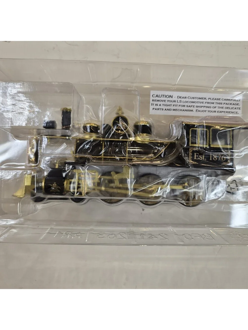 Lot Of 3 The Bradford Exchange Budweiser Holiday Express Engine, Combine, Boxcar